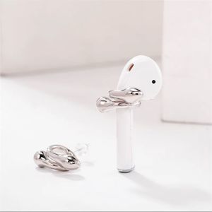 FINALLY IN STOCK SILVER AIR POD SUPPORT EARRING SECURE FIT PREVENT LOSS BNIB